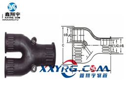 XY-8014塑料波紋（wén）管Y型接頭